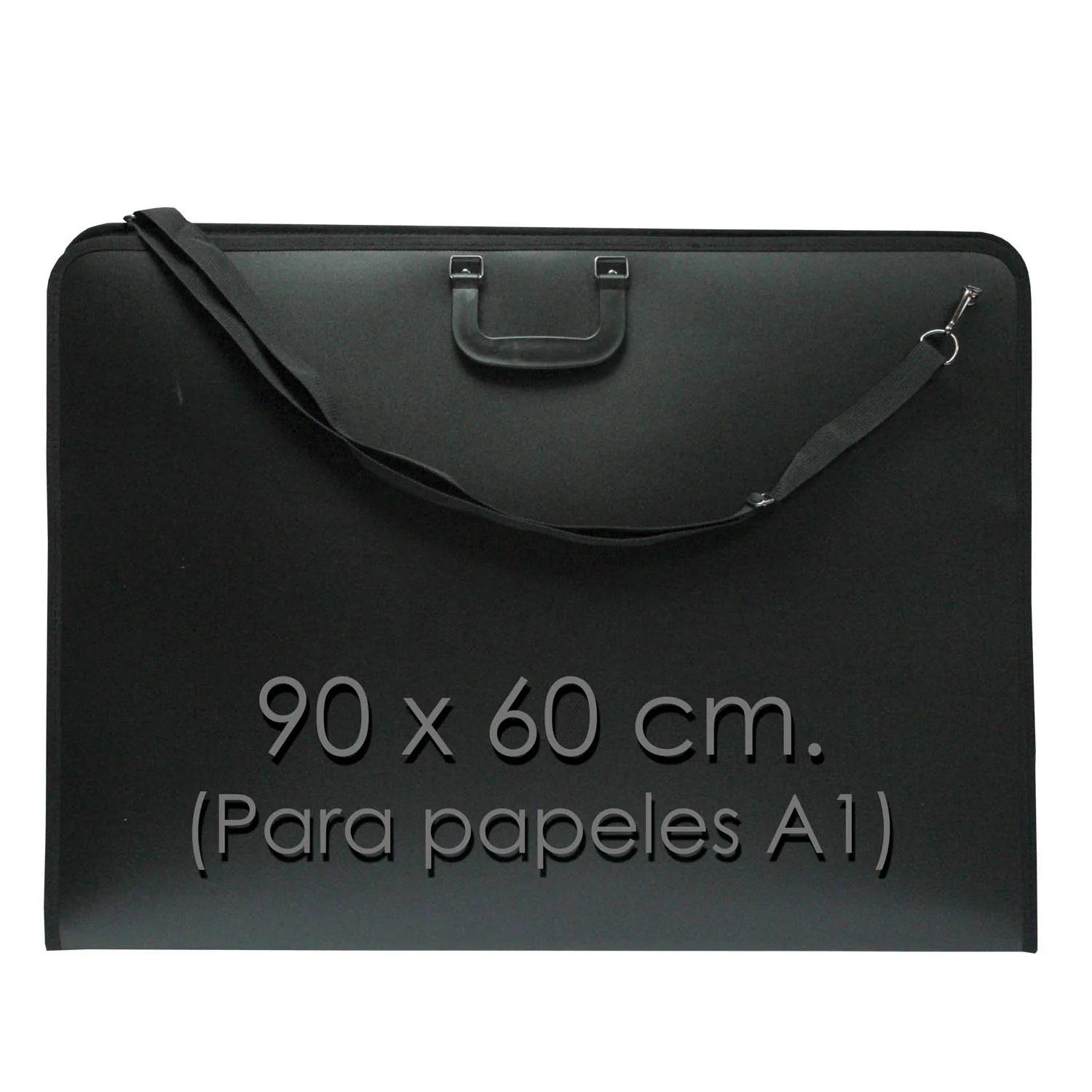 [MAPO801] Maletín portafolios A1 con correa y bolsillo interno