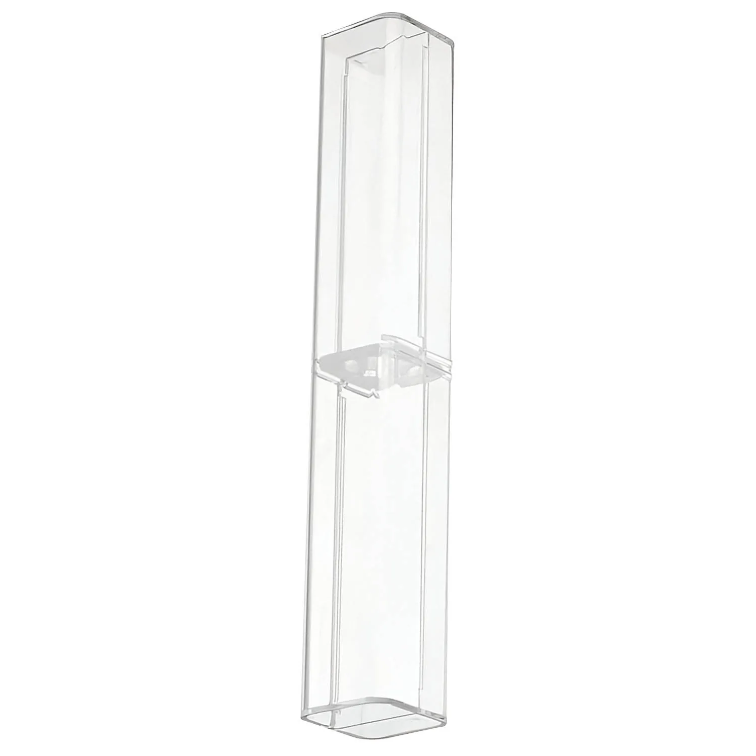 Estuche Acrilico Cuadrado Renart para Lápiz 15.5x2.5x2.5cm Transparente