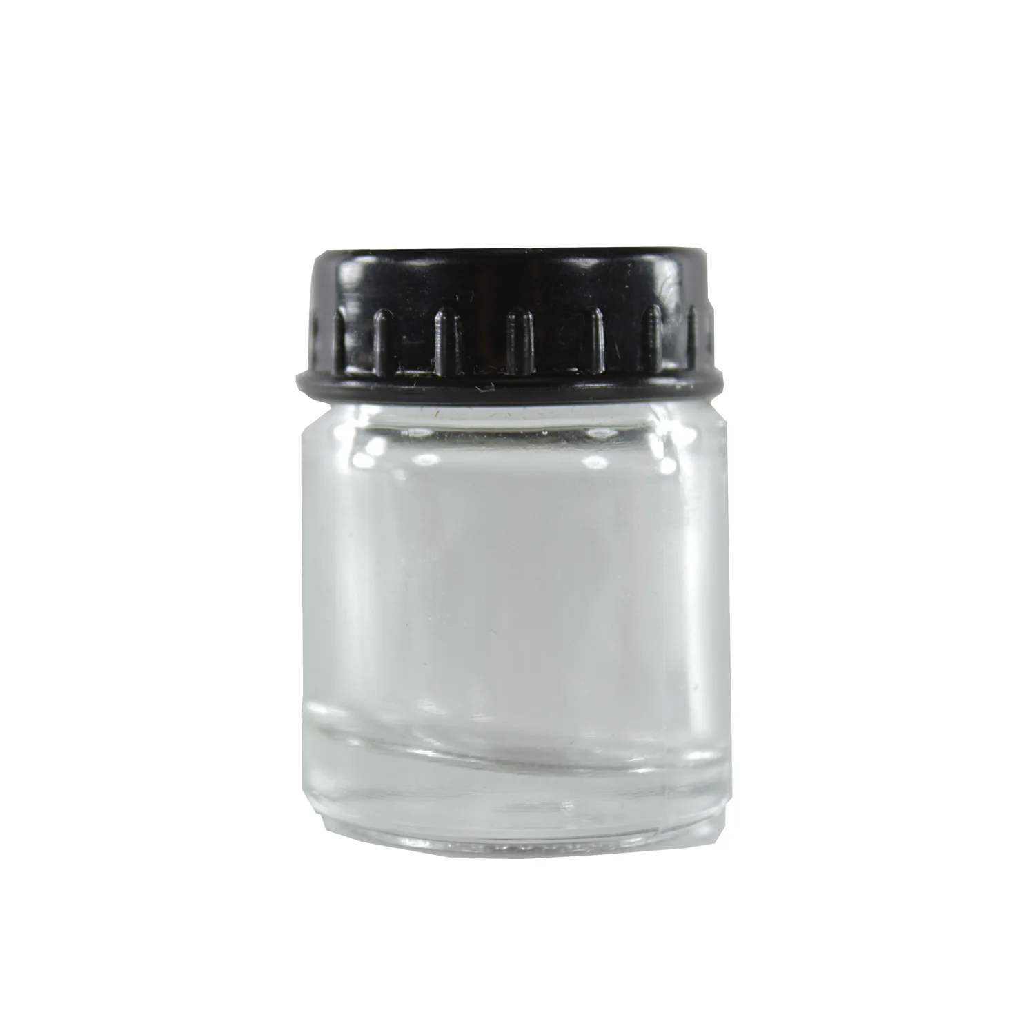 Frasco de Vidrio de 20ml Tapa Rosca Aerógrafo Clásico