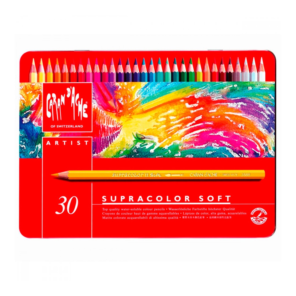 [CA3888330] Lápices Acuarelables Caran d'Ache Supracolor (30 colores)