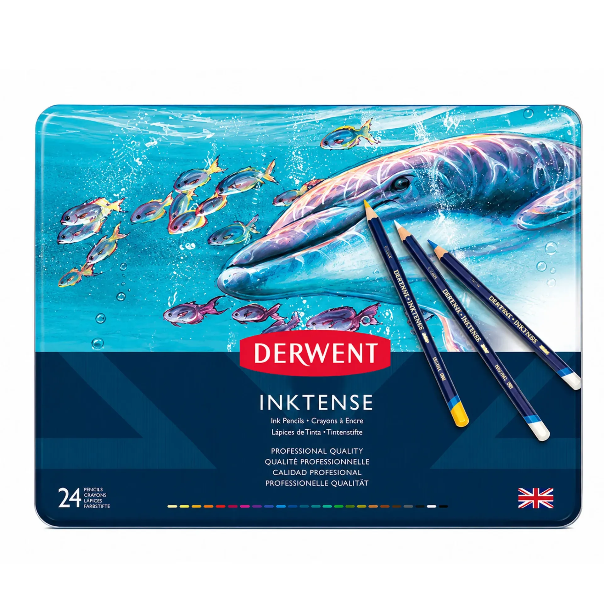Lápices Acuarelables Derwent Inktense (24 colores)
