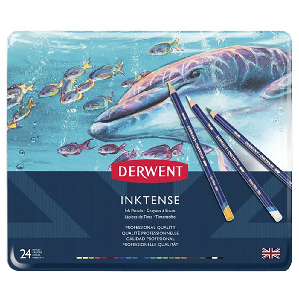 Lápices Acuarelables Derwent Inktense (24 colores)