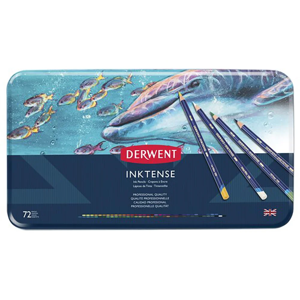 Lápices Acuarelables Derwent Inktense (72 colores)