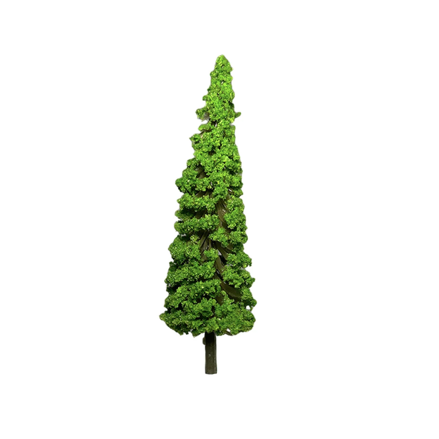 Árbol Pino 6.5cm x 2 cm Follaje Espuma Verde Claro