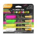Plumón de Tiza Adetec Colores Surtidos