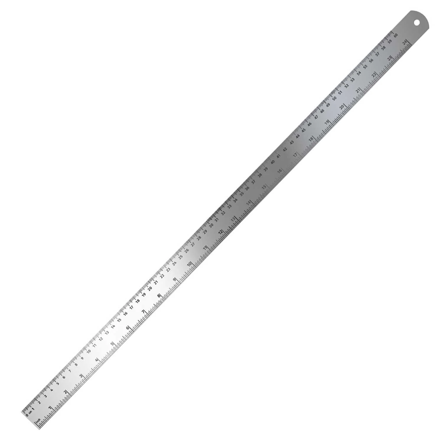 Regla Metálica Proarte Plana de Acero Inoxidable 60cm
