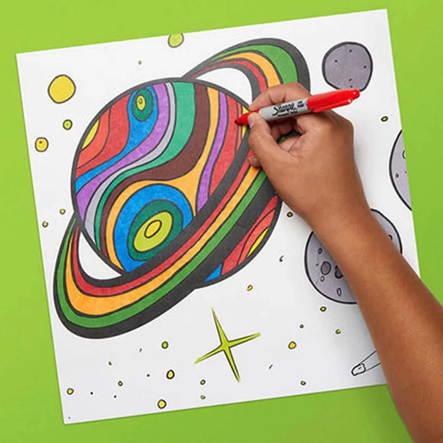 [1805612] Set 24 Marcadores Sharpie Punta Fina Colores Surtidos