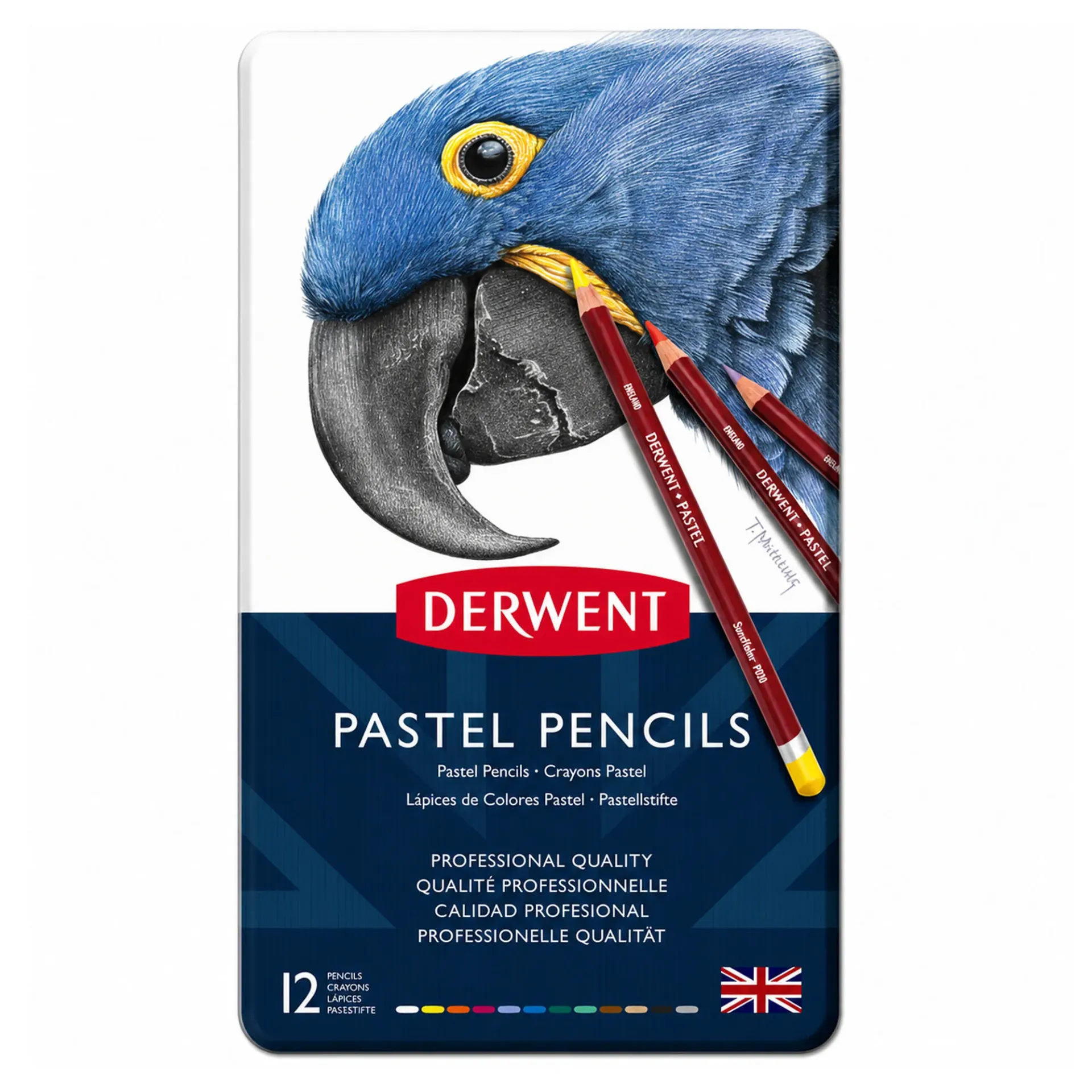 Set de Lápices Pastel Derwent 12 Colores