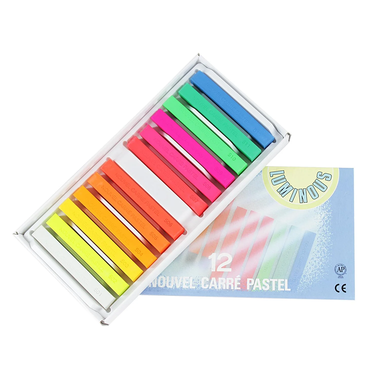 Pasteles Secos Nouvel Carre Sakura (12 Colores Luminosos)