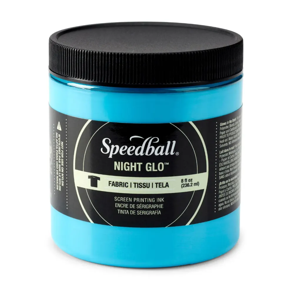 Pintura Serigráfica para TELAS Speedball 236ml Night Glo