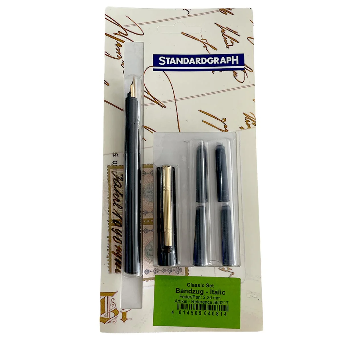 Pluma Fuente Caligráfica Standardgraph 2.2mm