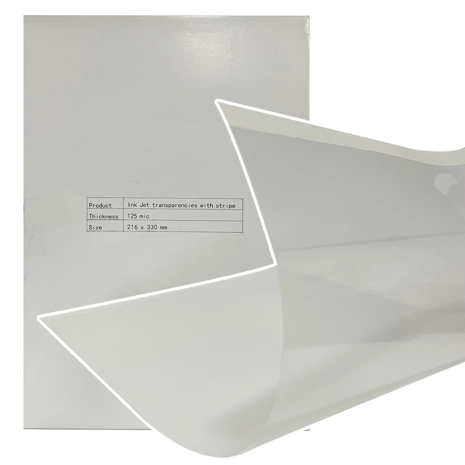 Transparencia Ink-Jet para impresora Oficio 10und