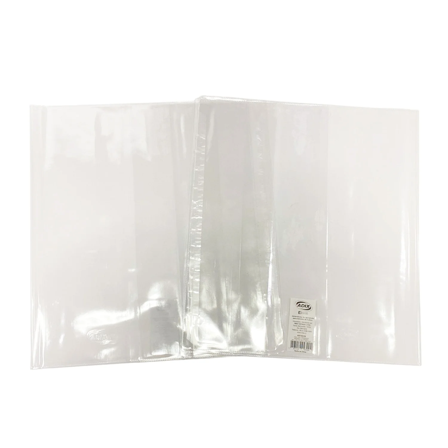 [A513026] Forro Libro Adix Transp. Adaptable c/Adhesivo(54x30cm)