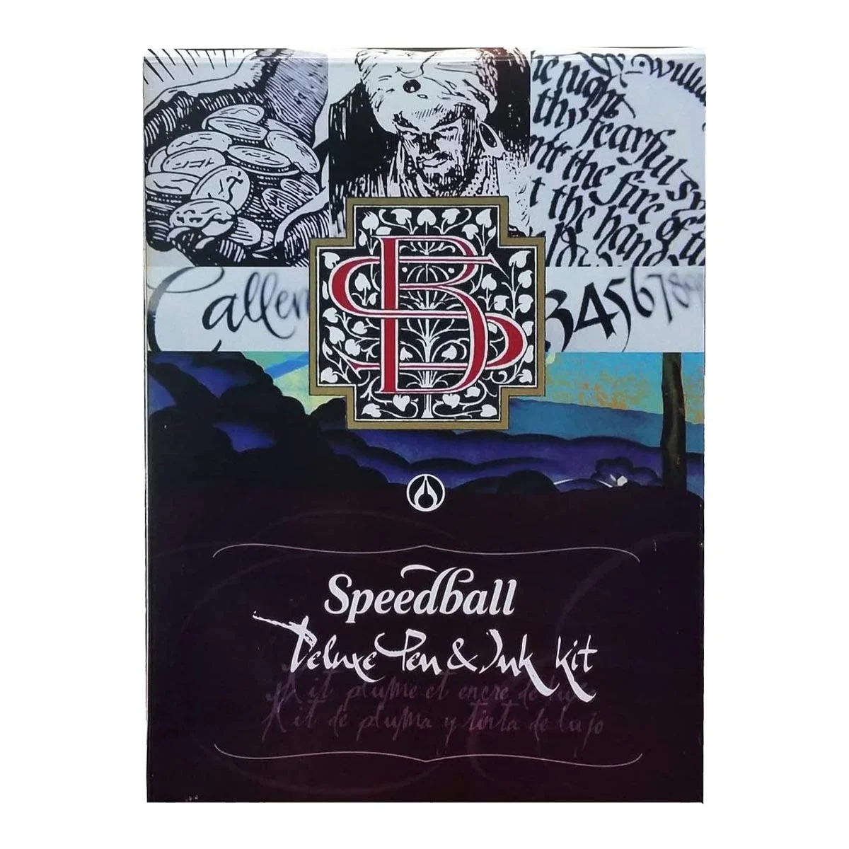 Kit Deluxe de Plumillas y Tintas Speedball