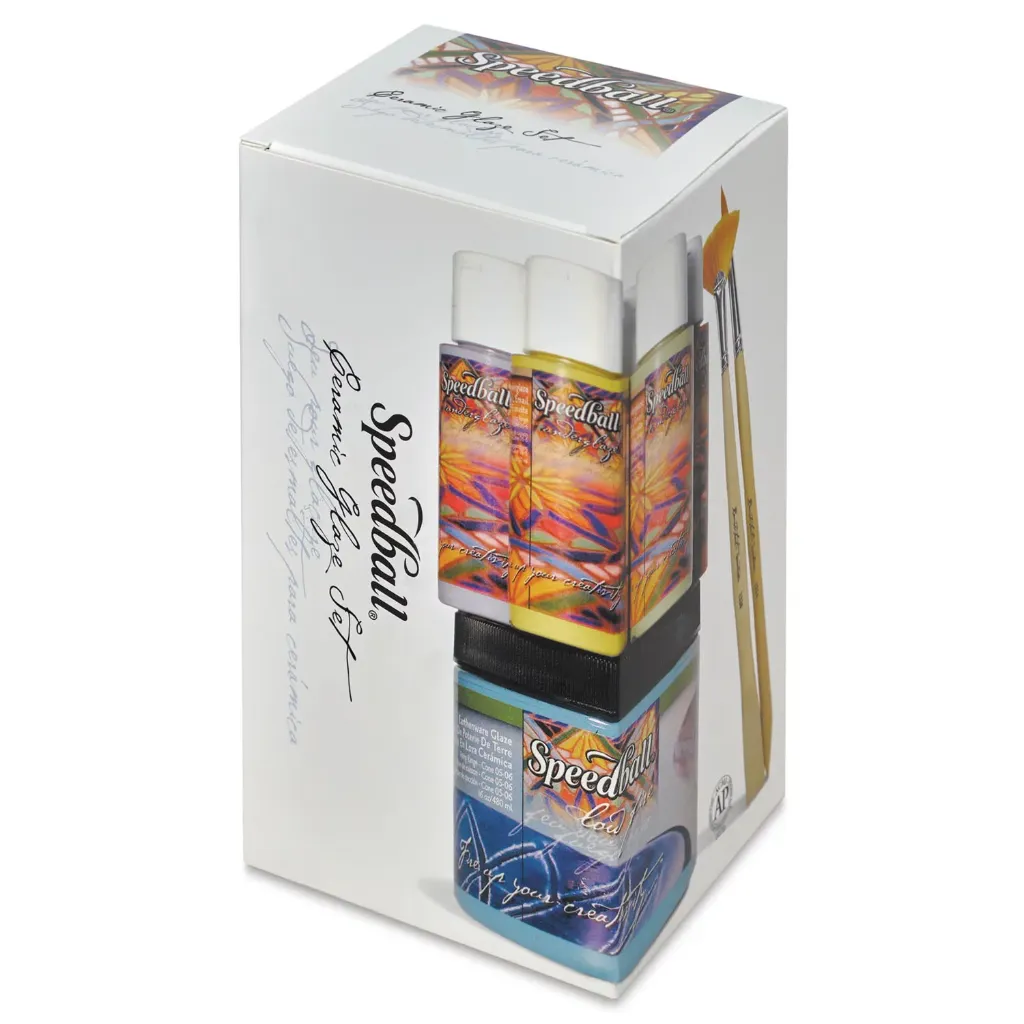 Kit Glaze (vidriado) Para Cerámica Speedball