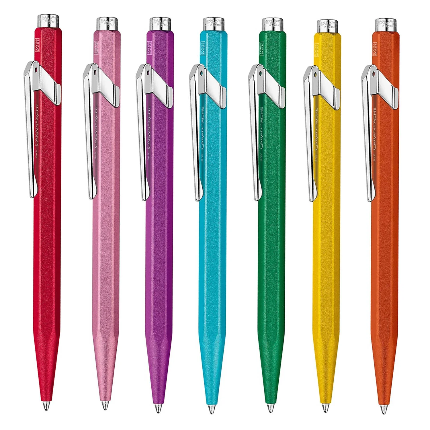 [CA849585] Bolígrafo 849 Colormat-X Caran d'Ache (Rojo)