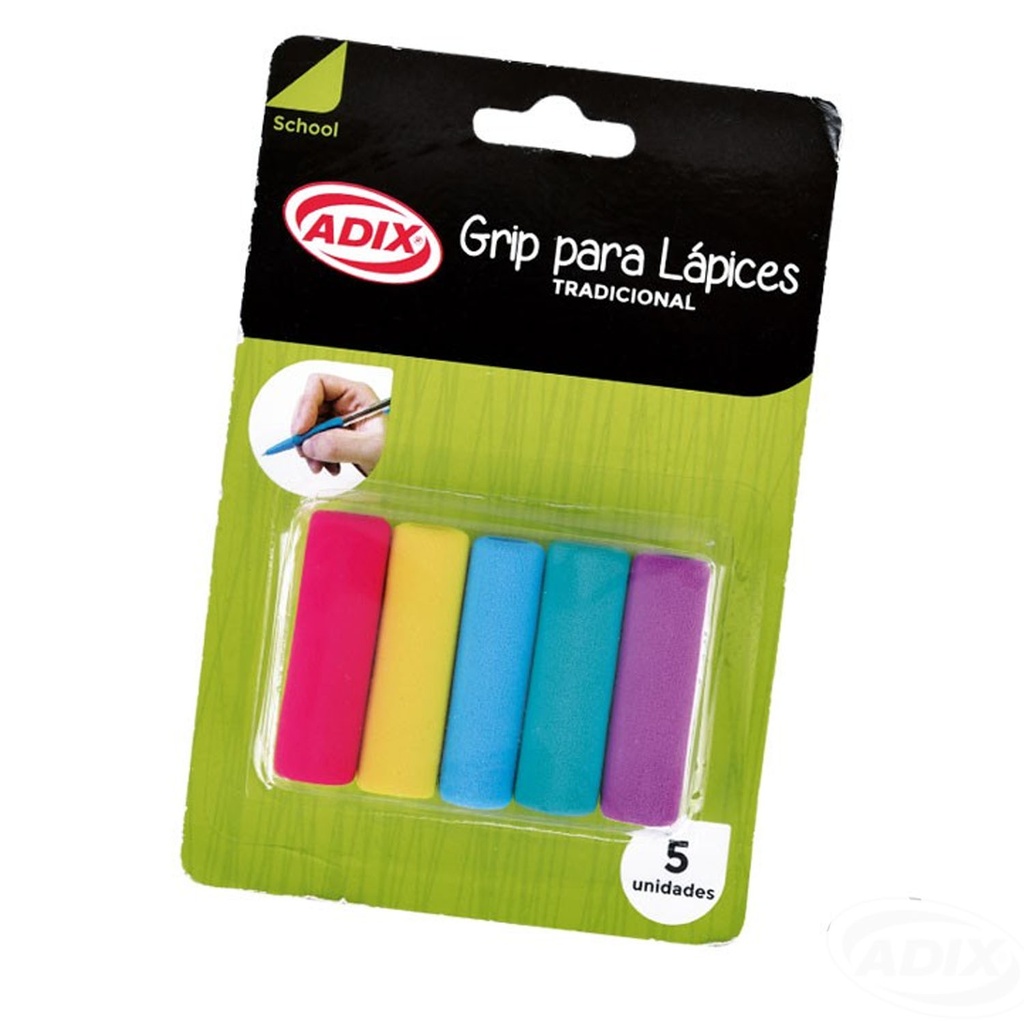 Grip  Adix Para Lápices Tradicionales (5ud)