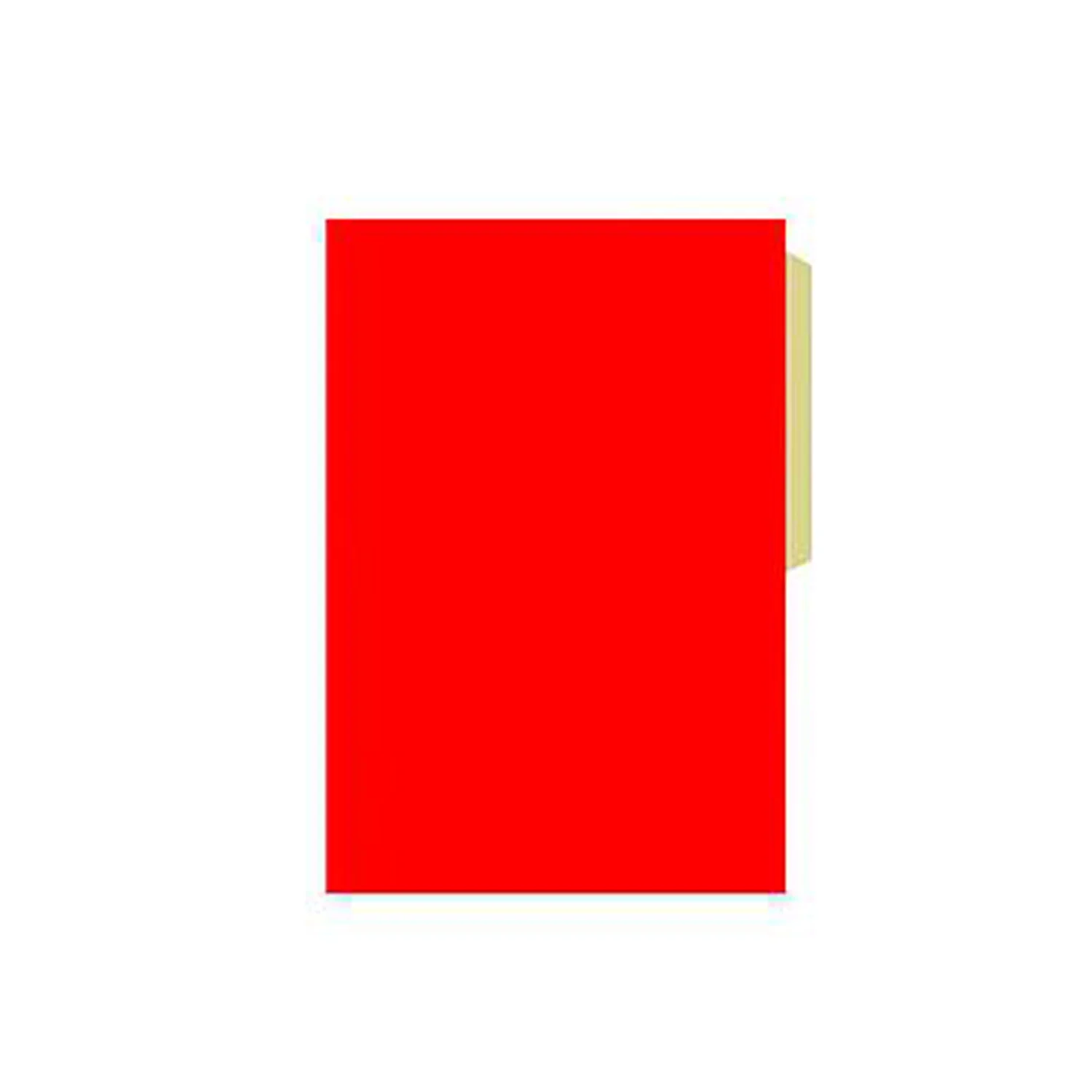 [#111-22] Carpeta de Cartón con Pestaña Colores Variados (Oficio) (Rojo)