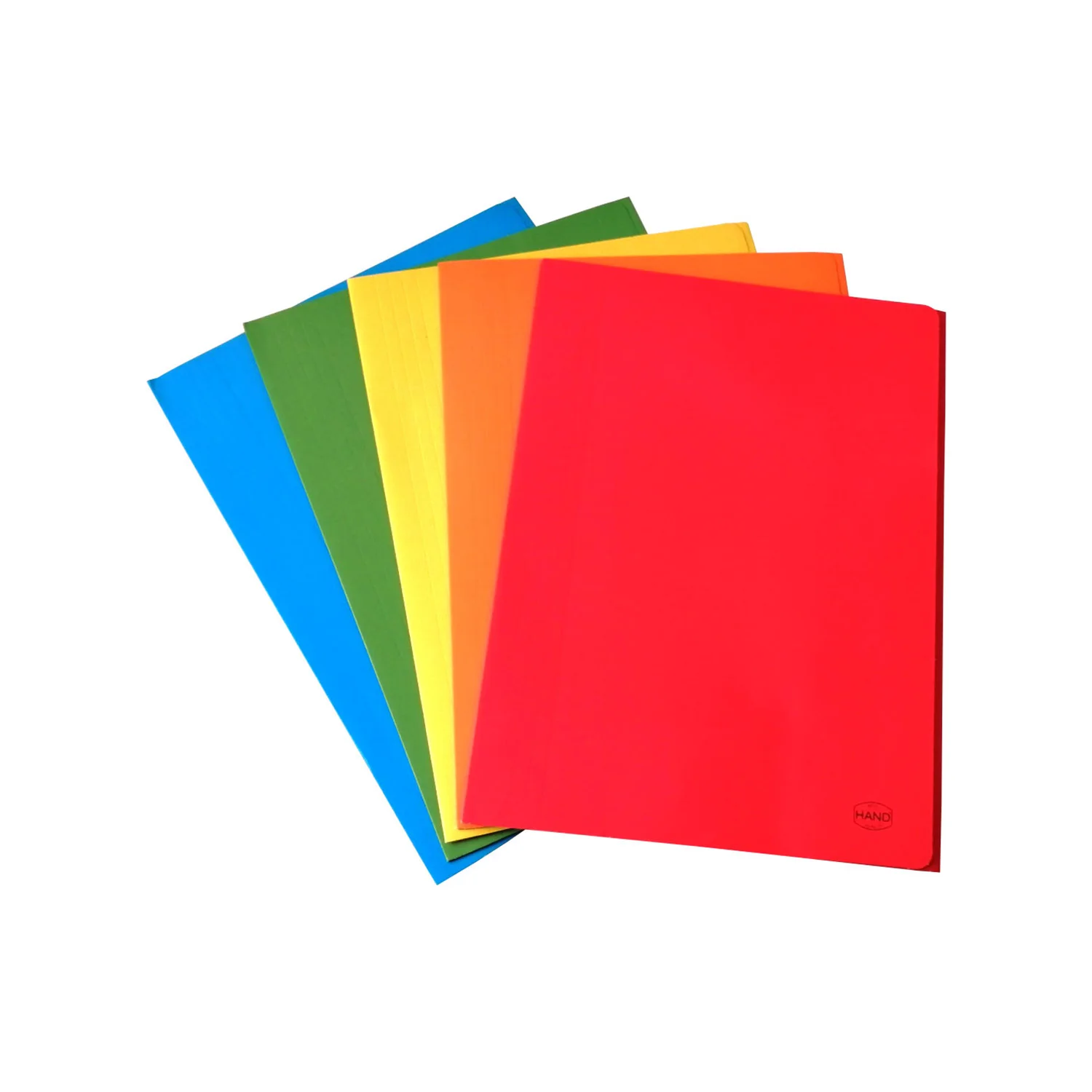 [#1018-RJ] Carpeta de Cartón con Solapas y Elástico (Oficio) (Rojo)