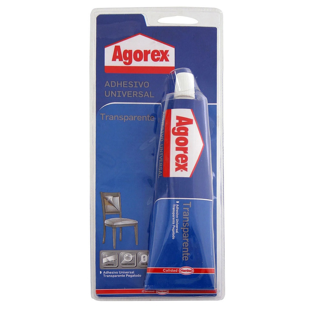 Adhesivo Agorex Transparente de120cc