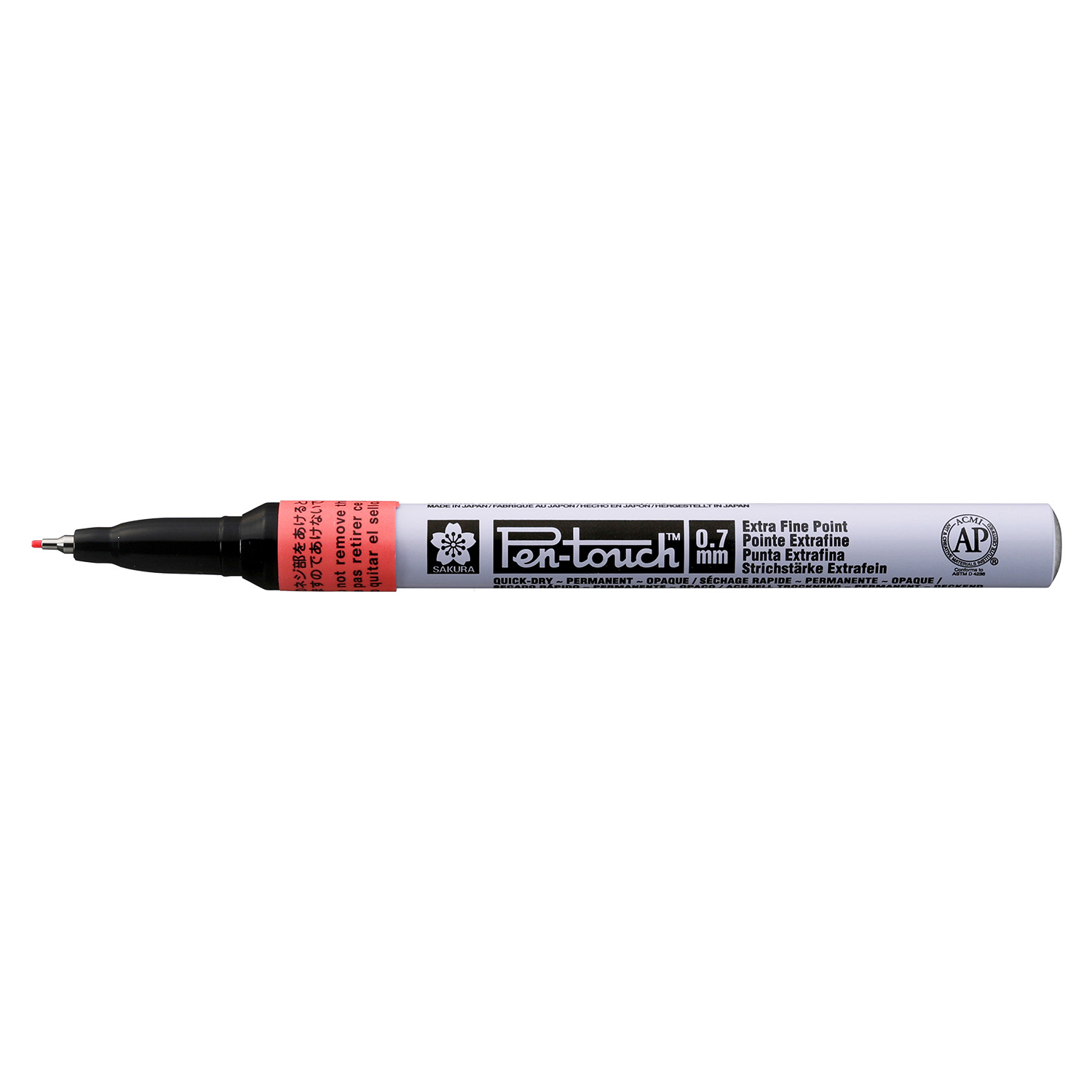 Marcador Permanente Pen Touch Sakura Extra Fino 0.7mm