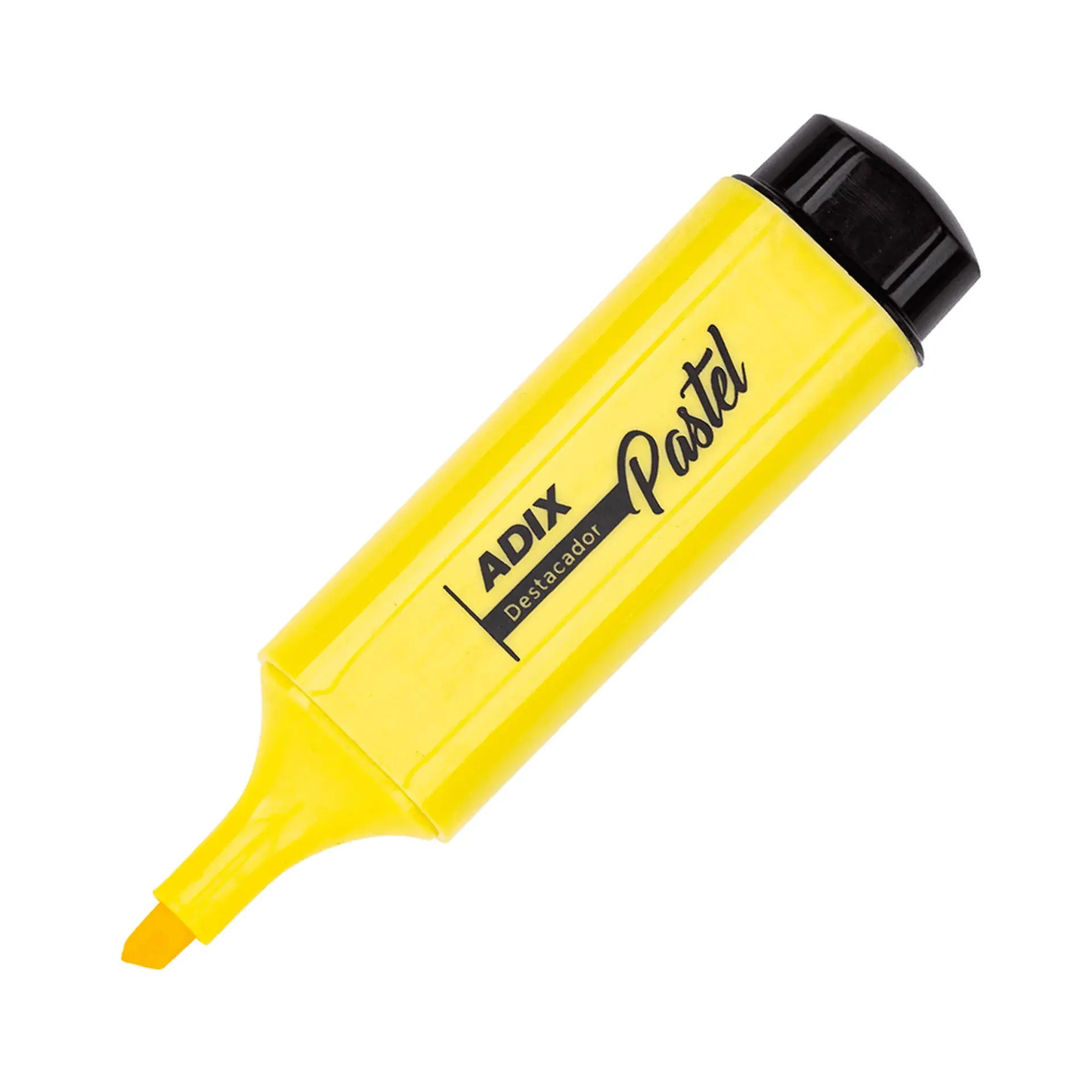 [A603013] Destacadores Adix Colores Pastel (Amarillo Pastel)