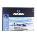Block para Acuarela Canson Montval 32x24cm 300gr. 12hj