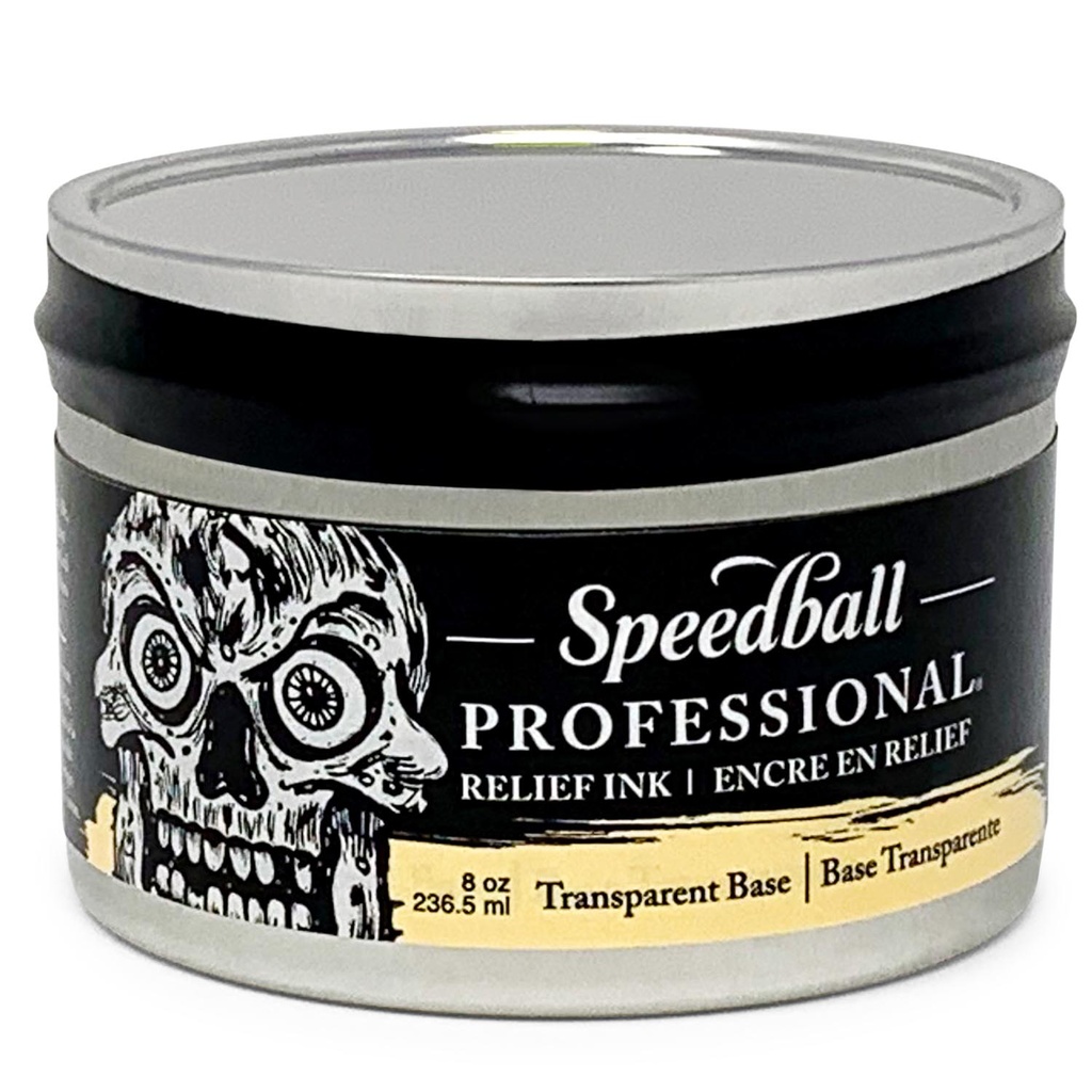 Tinta Relieve profesional Speedball Grabado Base Transparente236ml