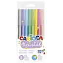 Plumones Carioca Pastel (8 Colores)