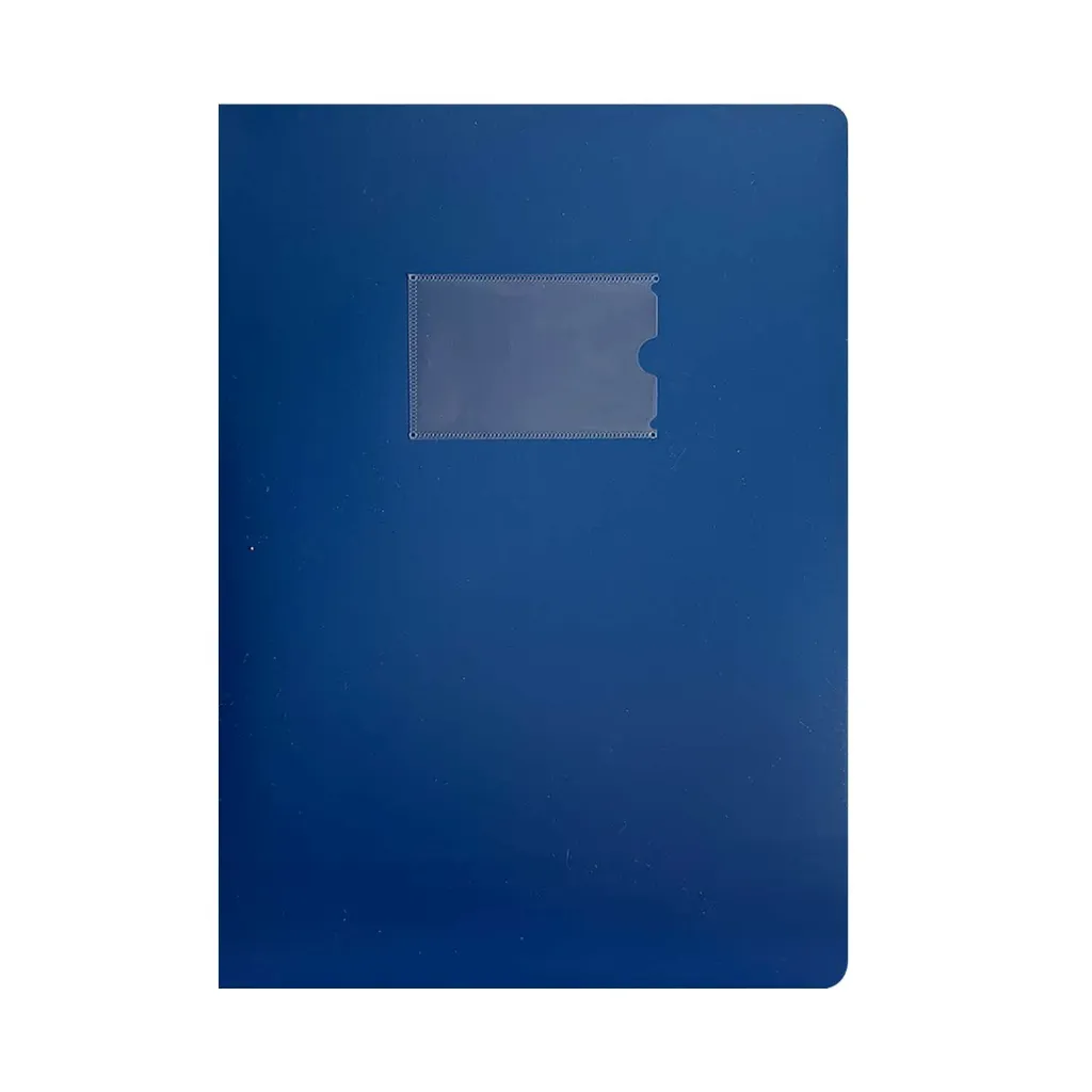 [RP15FNL] Carpeta Presentador con 3 Bolsillos Tarjeteros (Oficio) (Azul)