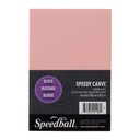 Goma para Grabado Speedball Speedy-Carve Rosada (10x15cm)