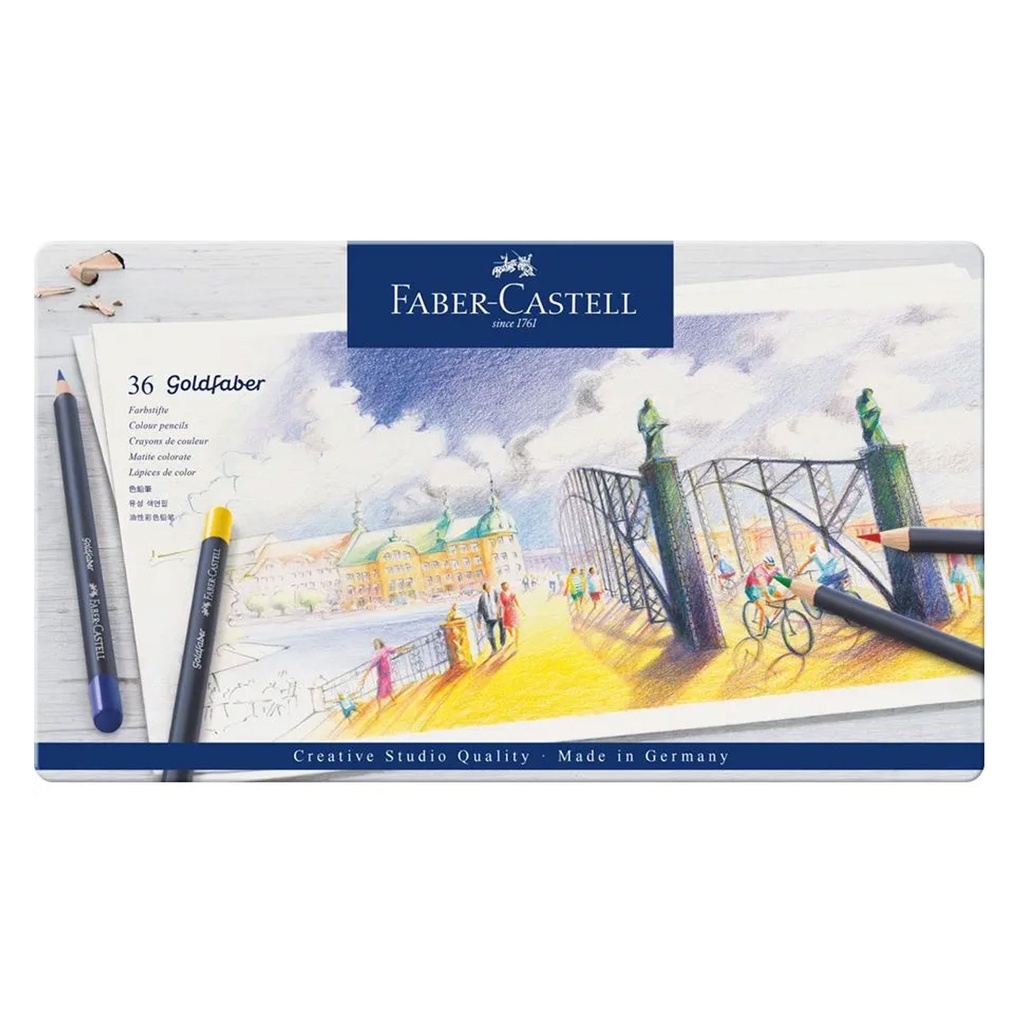 Lápices Faber-Castell Goldfaber 36 Colores