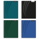 Cuaderno Universitario Proarte Tapa Extra Dura Lisos Oscuros 100 hj 7mm