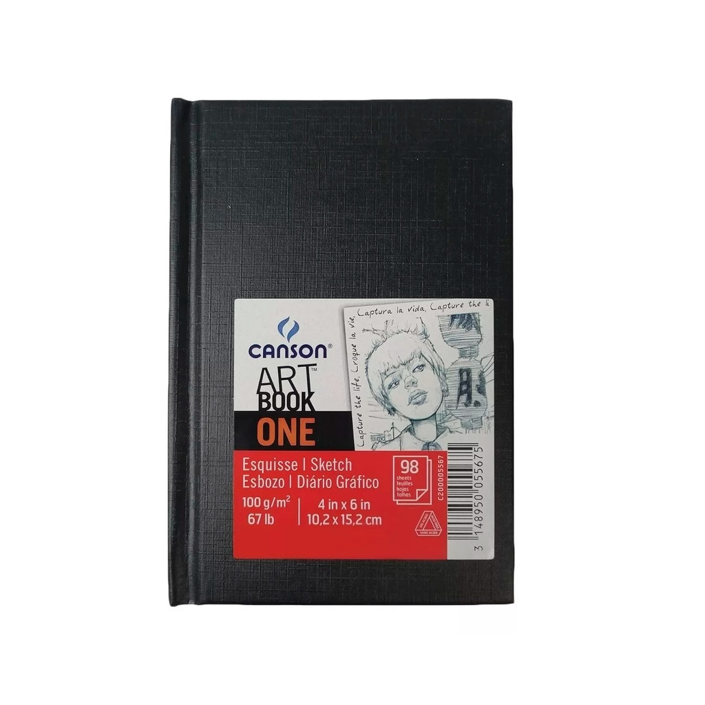 Libreta Canson Art Book One 100gr (15.2x10.2cm)