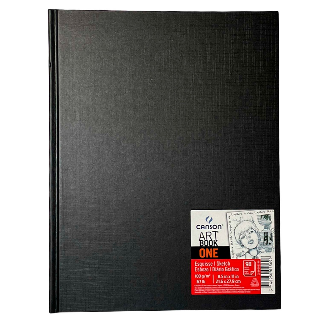 Libreta Canson Art Book One 100gr (27.9x21.6cm)