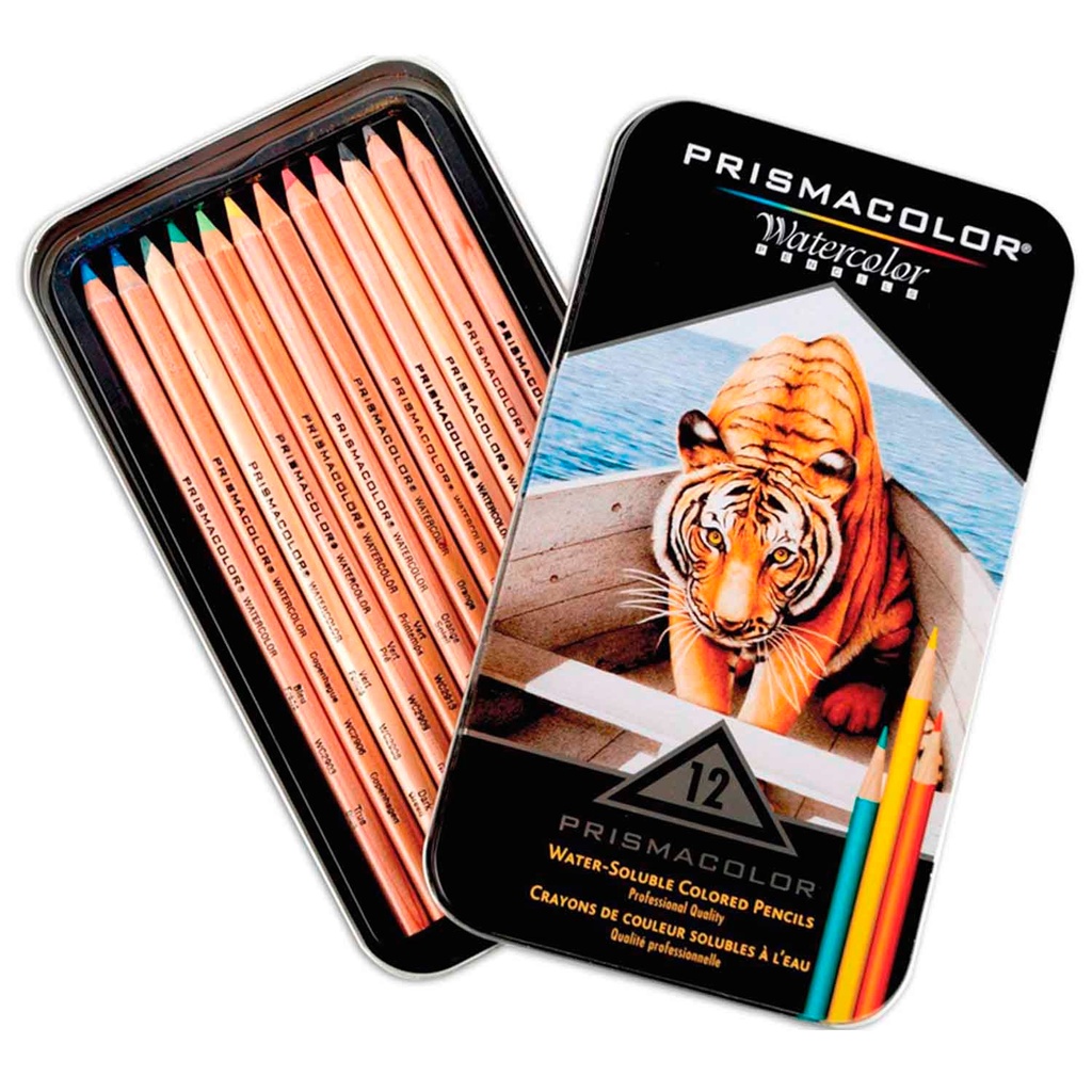 Lápices Acuarelables Prismacolor Premier (12 Colores)