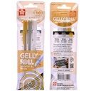 Set de lápices gel Gelly Roll 3 Colores (Oro, Plata y Blanco)