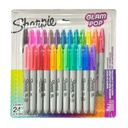 Marcadores Permanentes Sharpie Glam Pop Set 24 Colores