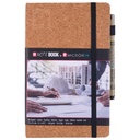 Sketchbook Sakura Hoja Blanco 21x13cm Corcho + Pigma Micron PN Negro