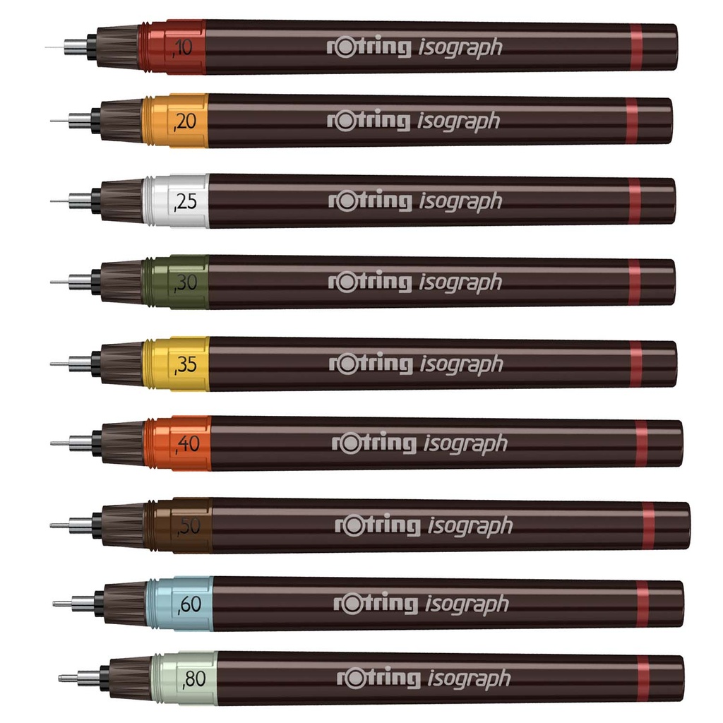 Tiralínea Recargable Rotring Isograph