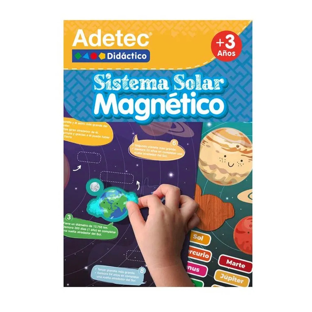 Laminas Magnéticas Adetec Interactivas Sistema Solar