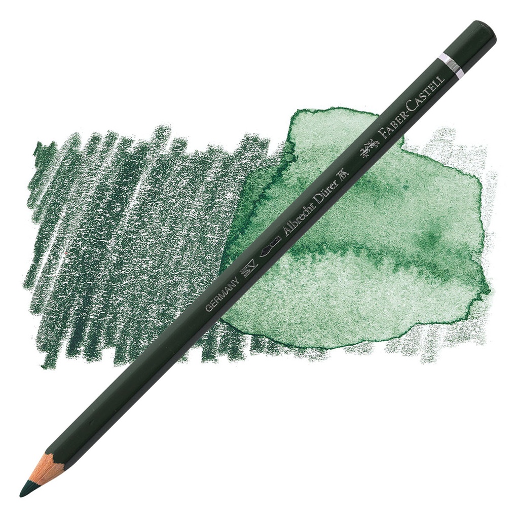 [117612] Lápiz Acuarelable Faber-Castell Albrecht Dürer Tonos Verde (A112 Verde hoja)
