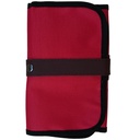 Estuche Enrollable Renart Con 36 Espacio Rojo borde Negro