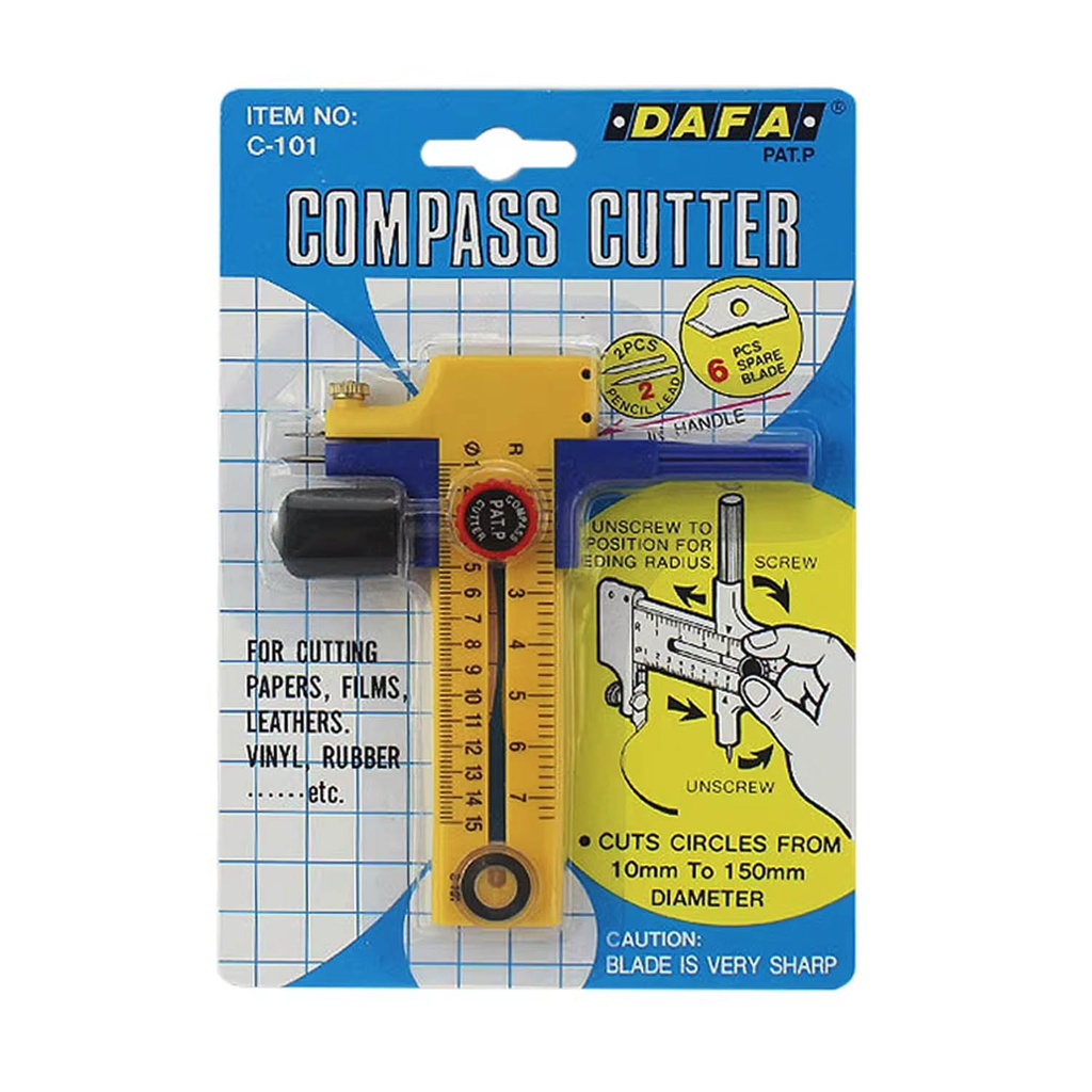 Compás de Corte 15 cm ø C-101