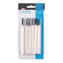 Gubias de Madera Adix 6 uds.