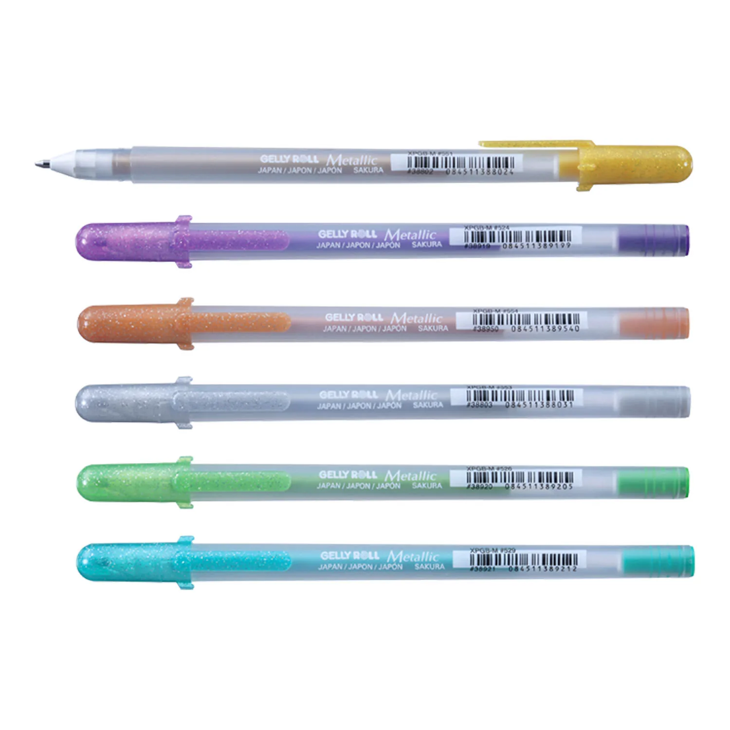 [XPGB-M#519] Lápiz Gel Gelly Roll Sakura Metallic 1.0mm (Rojo)