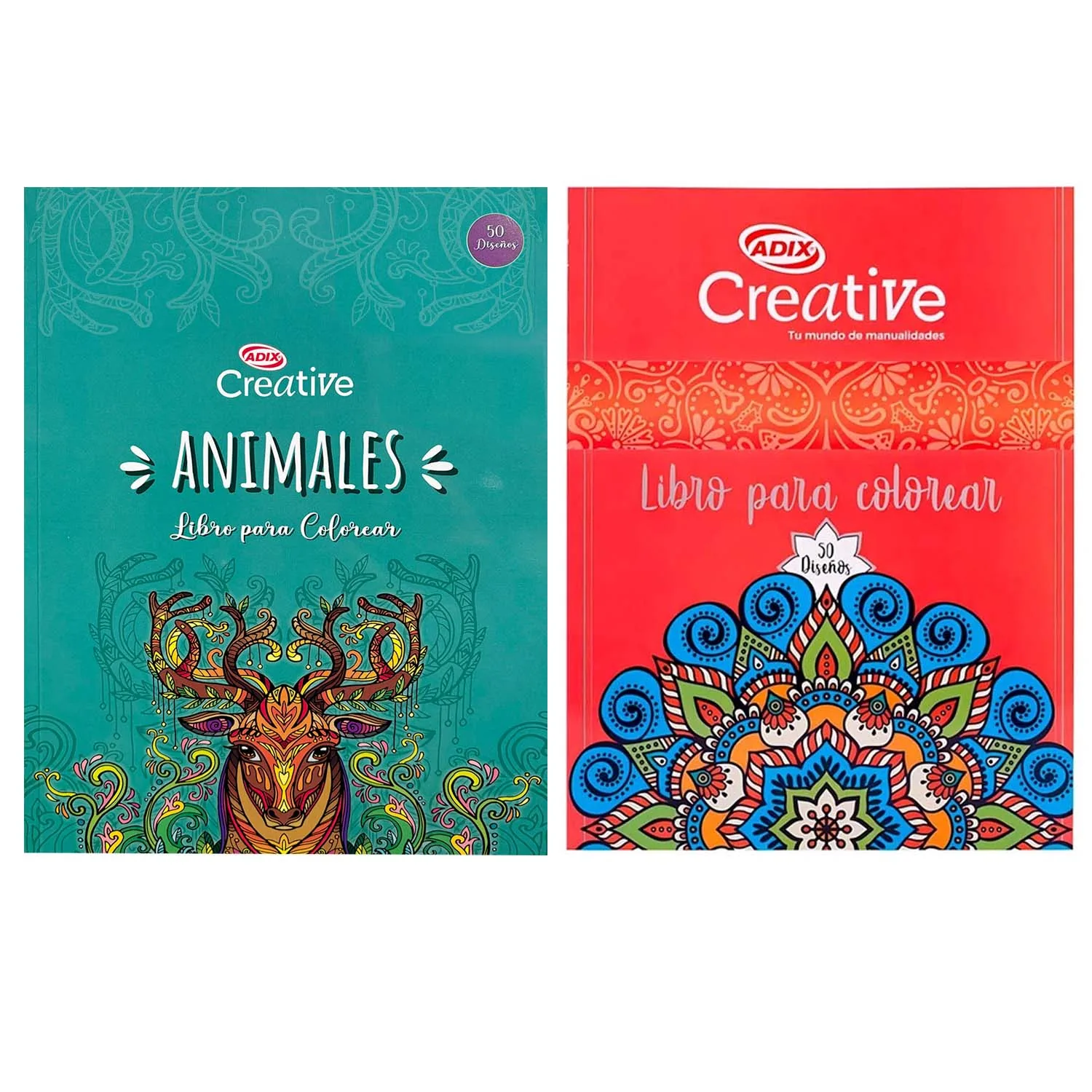 [C201015] Libro de Mandala Adix para colorear (Mandala)