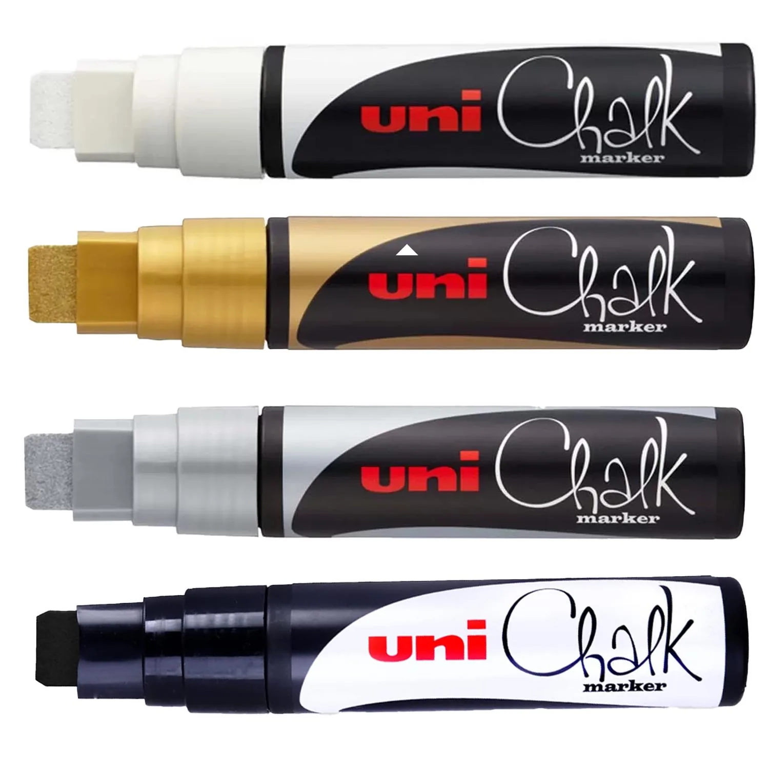 [186699] Marcador de Tiza Liquida Uni-Ball Uni Chalk 17K (Negro)