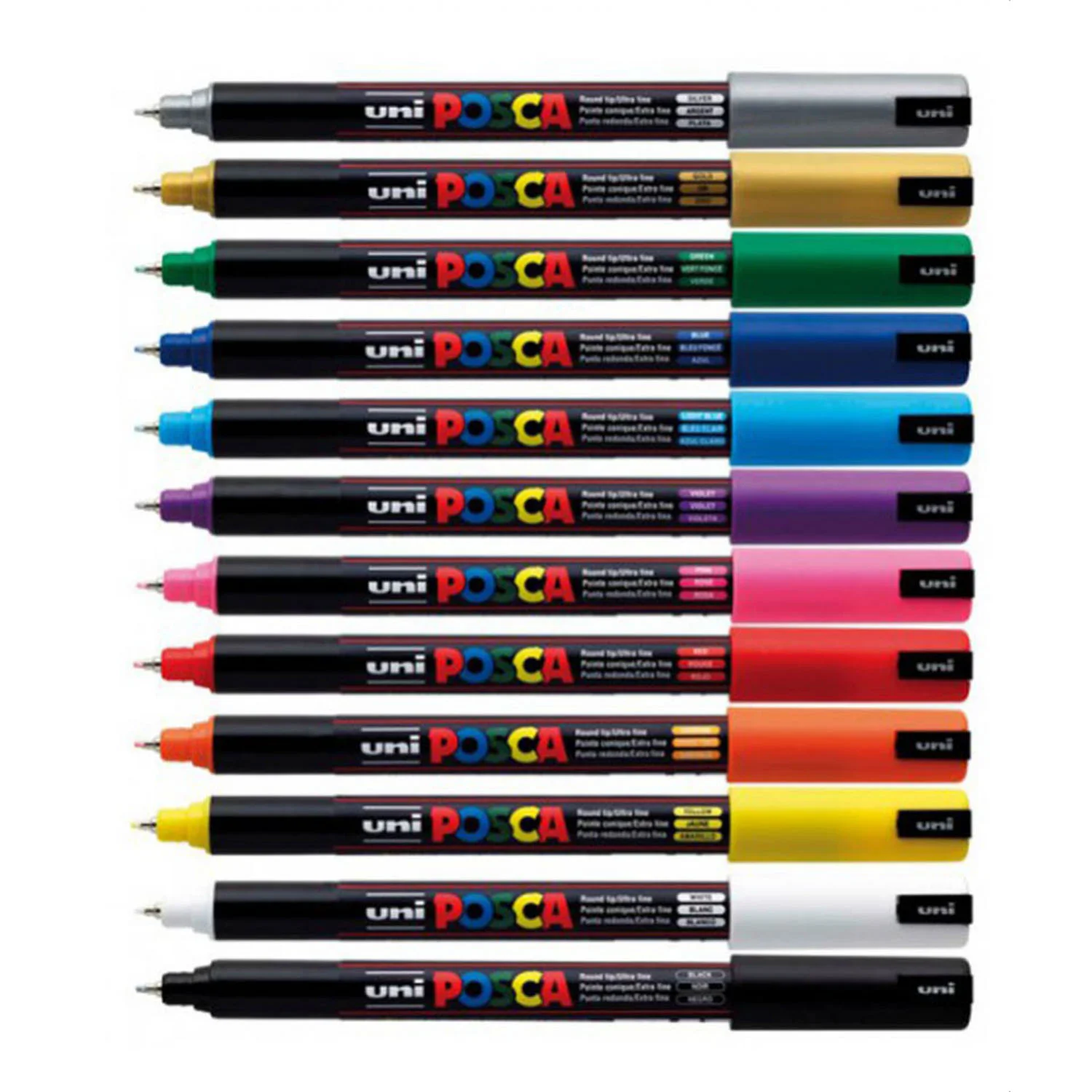 [PC1MR-089859] Marcador Pintura Acrílica 1MR Uni Posca (0.7mm) (Rojo)