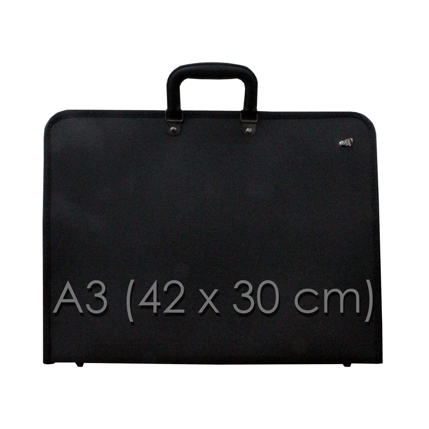 Maletín portafolios A3 con correa y bolsillo interno